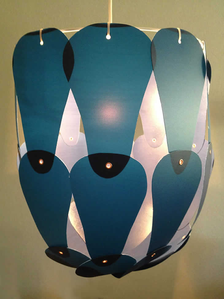 GilbertsDesign_Drop_Lamp_01 DROP: upcycle plastic lampshade by Gilbert de Rooij