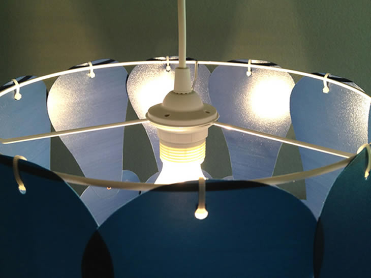 GilbertsDesign_Drop_Lamp_04 DROP: upcycle plastic lampshade by Gilbert de Rooij