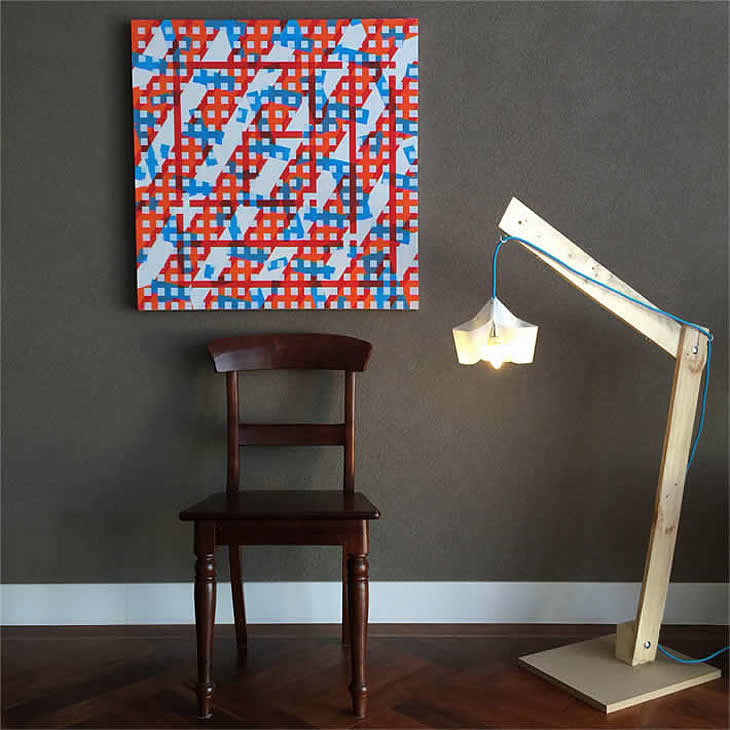 GilbertsDesign_MilkClover1_07 MilkClover1: upcycled milk cartons lamp by Gilbert de Rooij