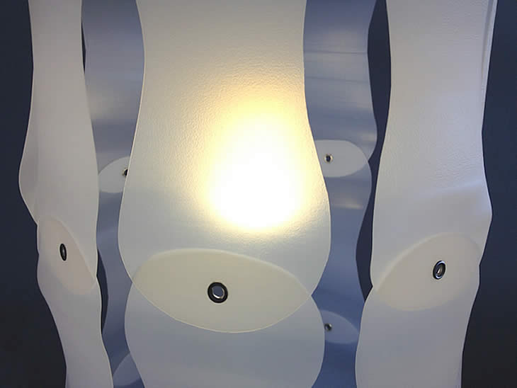 GilbertsDesign_MilkDrop_Lamp_03 MilkDrop: upcycle milk cartons lampshade by Gilbert de Rooij