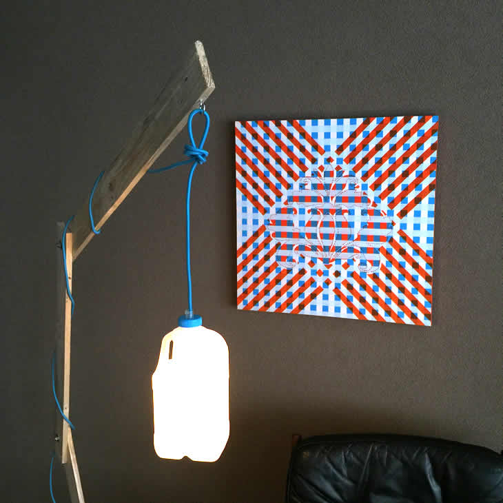 GilbertsDesign_MilkLantern_Lamp_03 MilkLantern: upcycle milk cartons lamp by Gilbert de Rooij