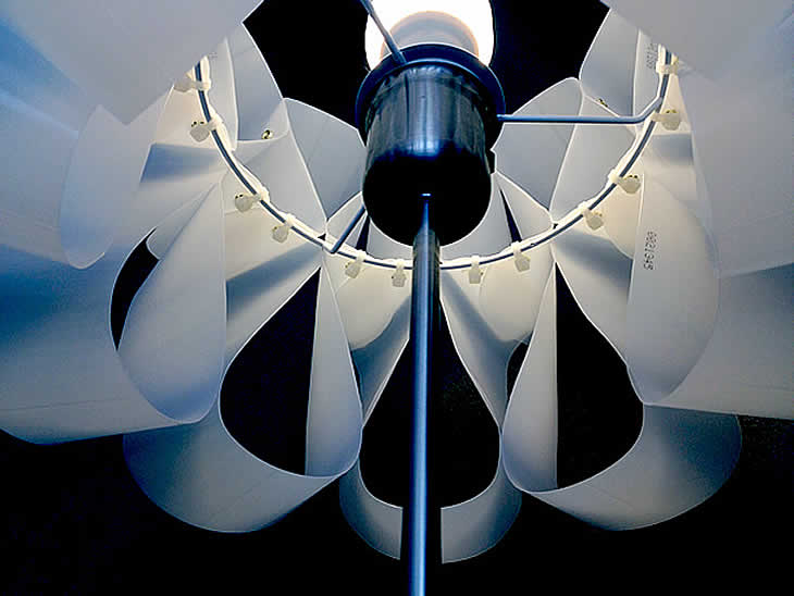 GilbertsDesign_MilkWaves_Lamp_07 MilkWaves: upcycle milk cartons lampshade by Gilbert de Rooij